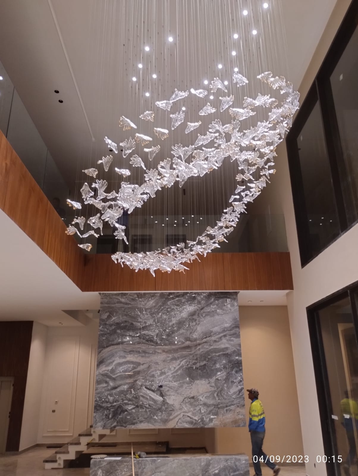 Luminaire fil à fil réalisation 5