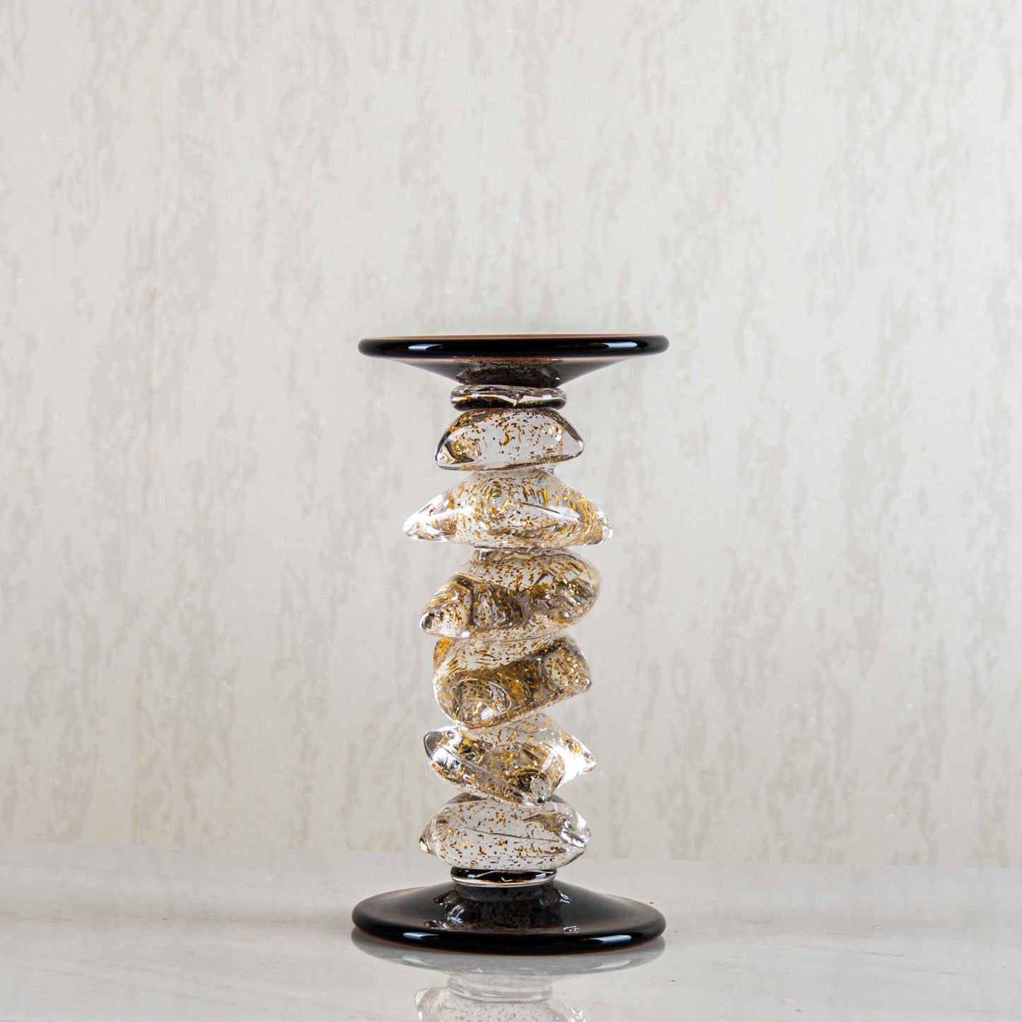 Bougeoir en verre soufflées FT512/513