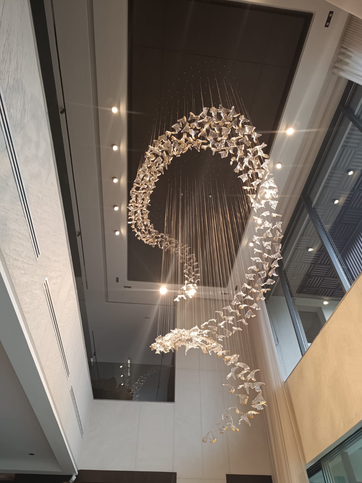 Luminaire fil à fil réalisation 4