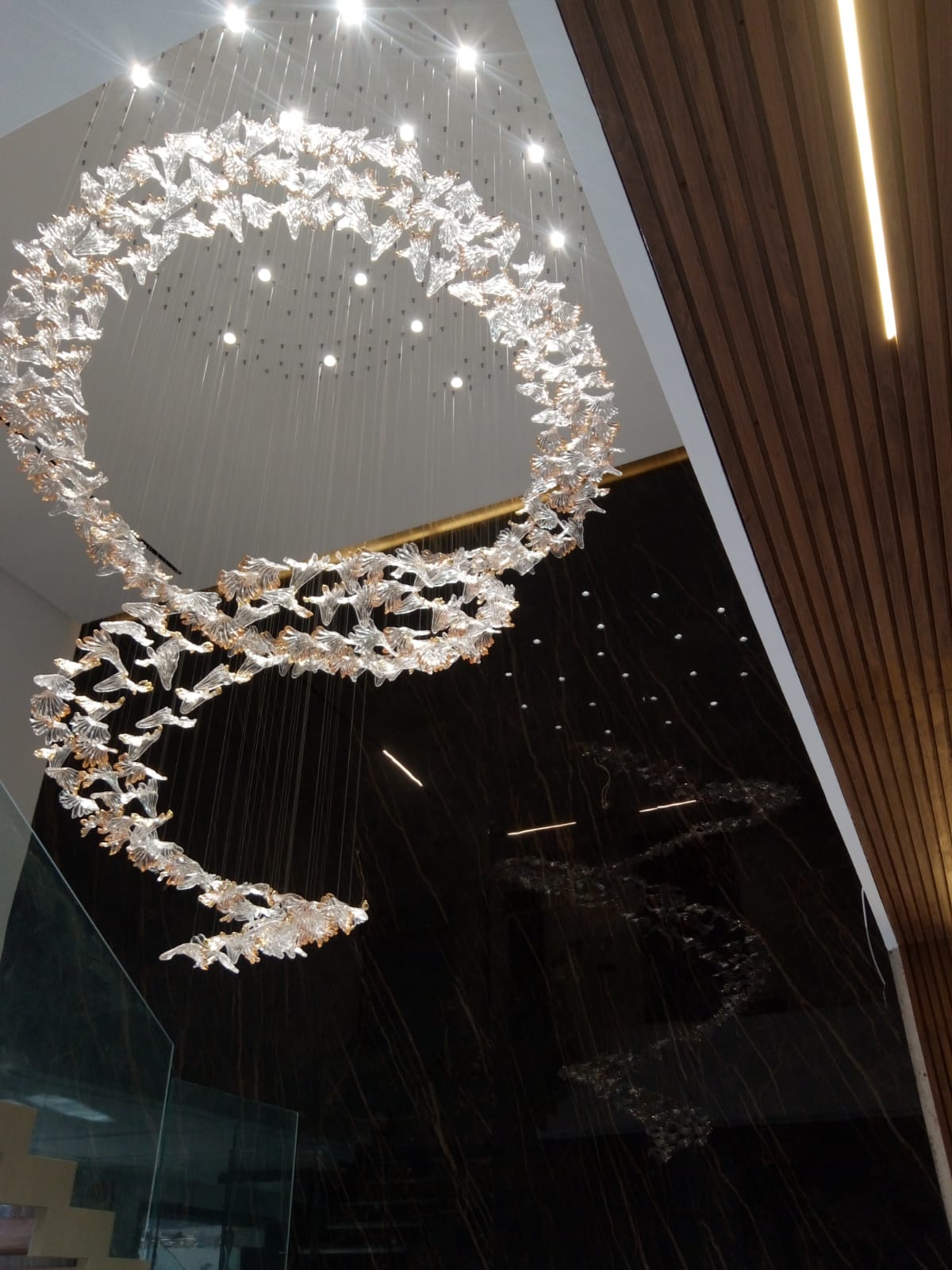 Luminaire fil à fil réalisation 8