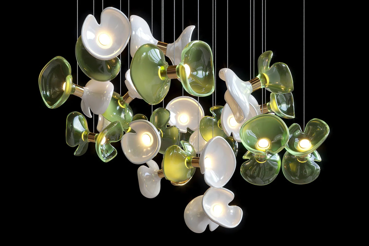 Luminaire fil à fil réalisation 51