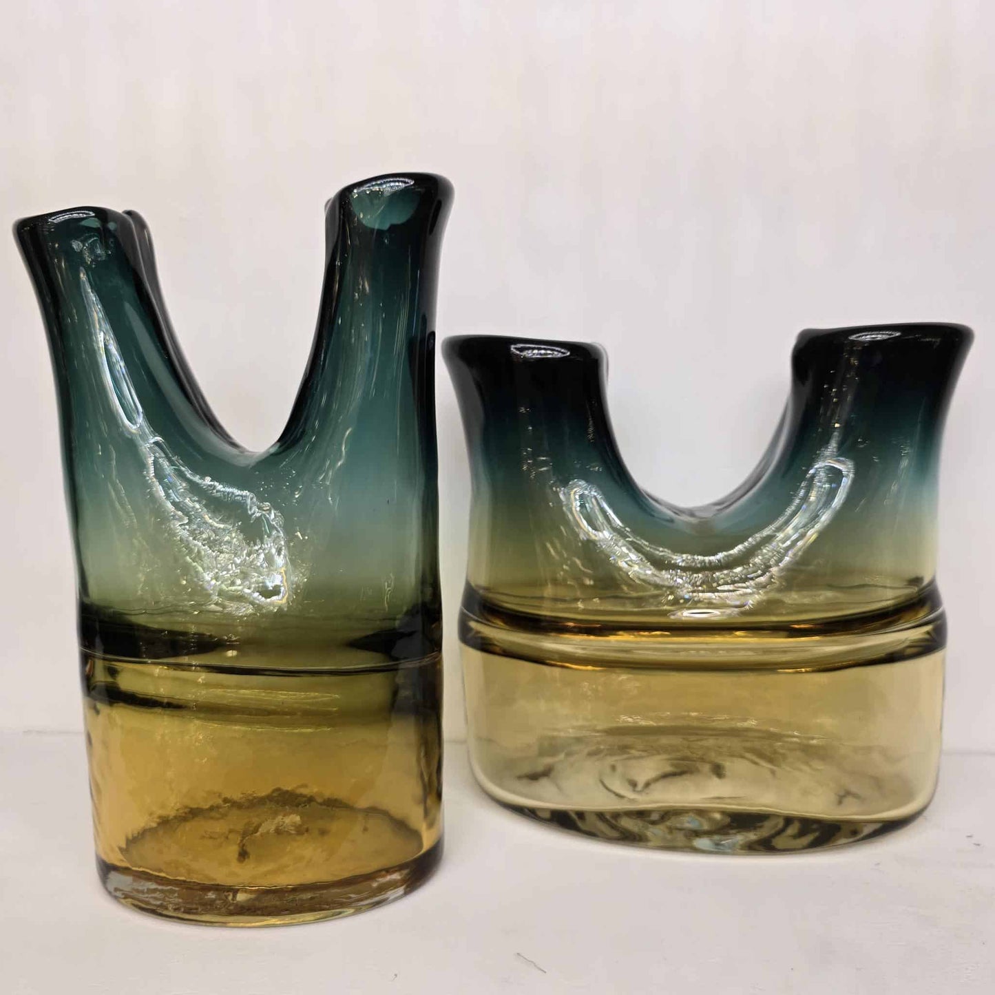 Duo en verre Murano