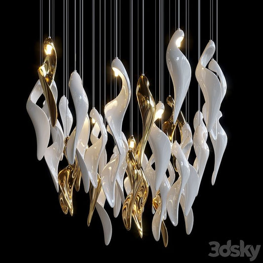 Luminaire fil à fil réalisation 48