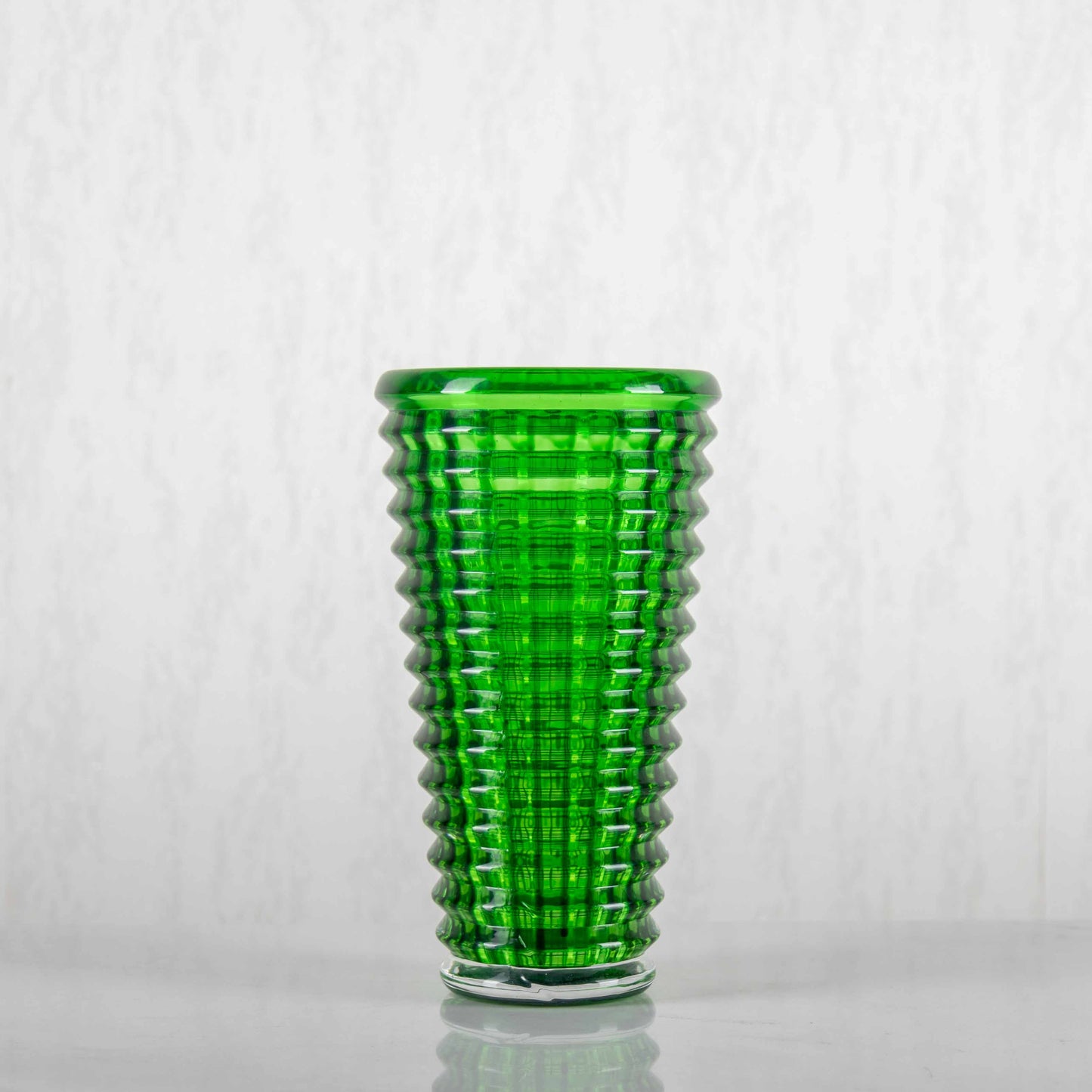 Vase ovale Baccarat Vert