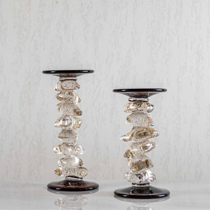 Bougeoir en verre soufflées FT512/513