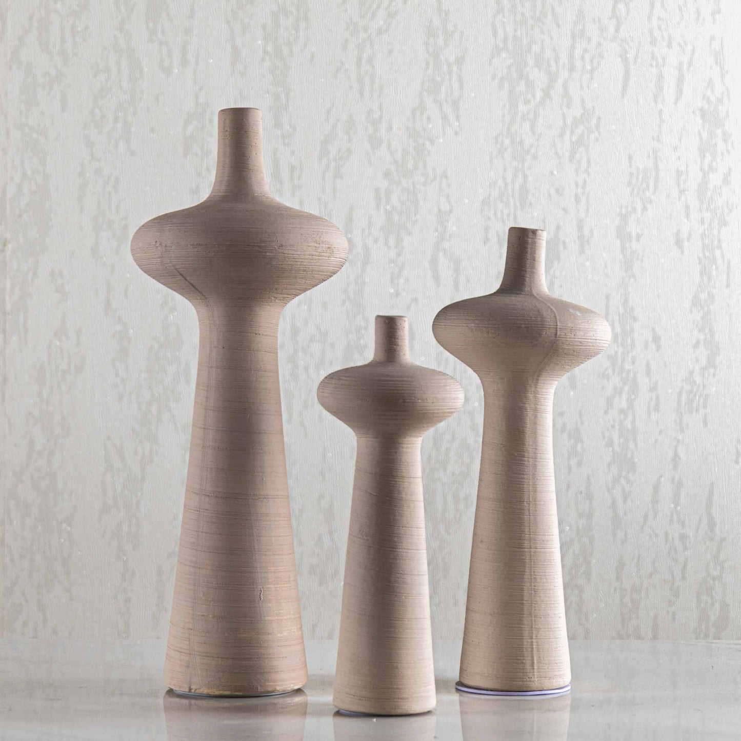 Vase en céramique trio   845-34/35/36