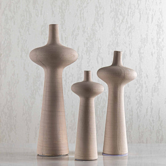 Vase en céramique trio   845-34/35/36