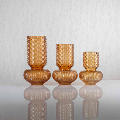 Vase en verre 374-7/8/9