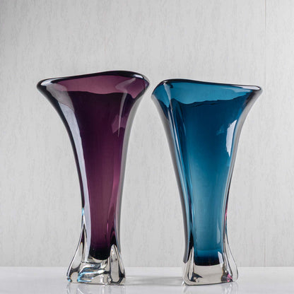 Vase en verre D46B