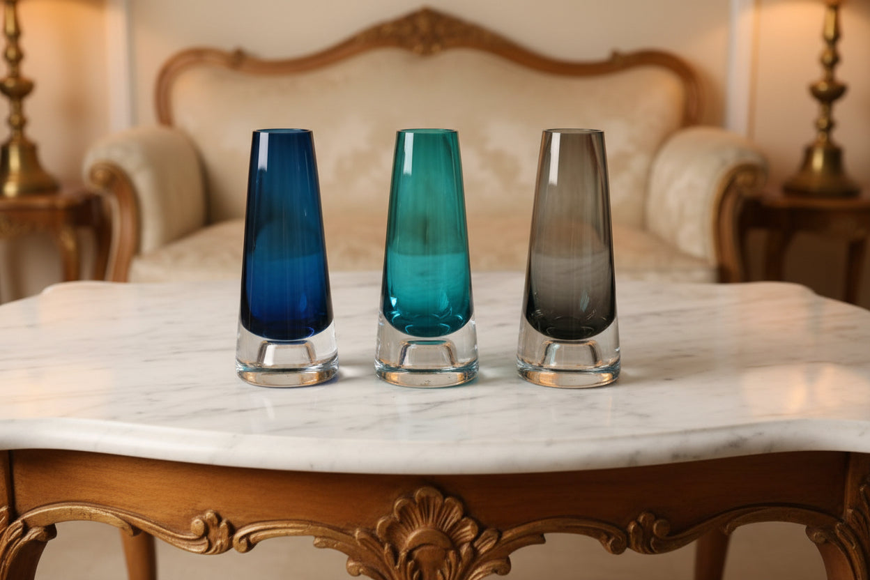 Trio en verre