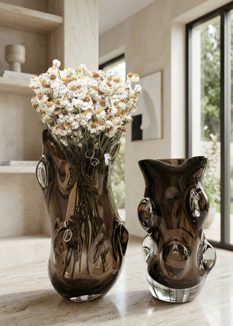 vases verre soufflé  180/1-2