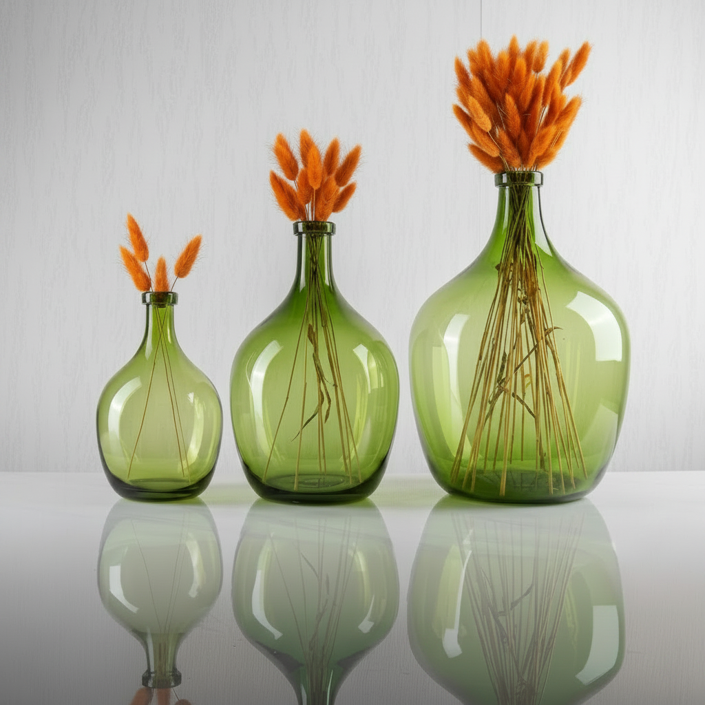 Vase en verre 850/7/8/9