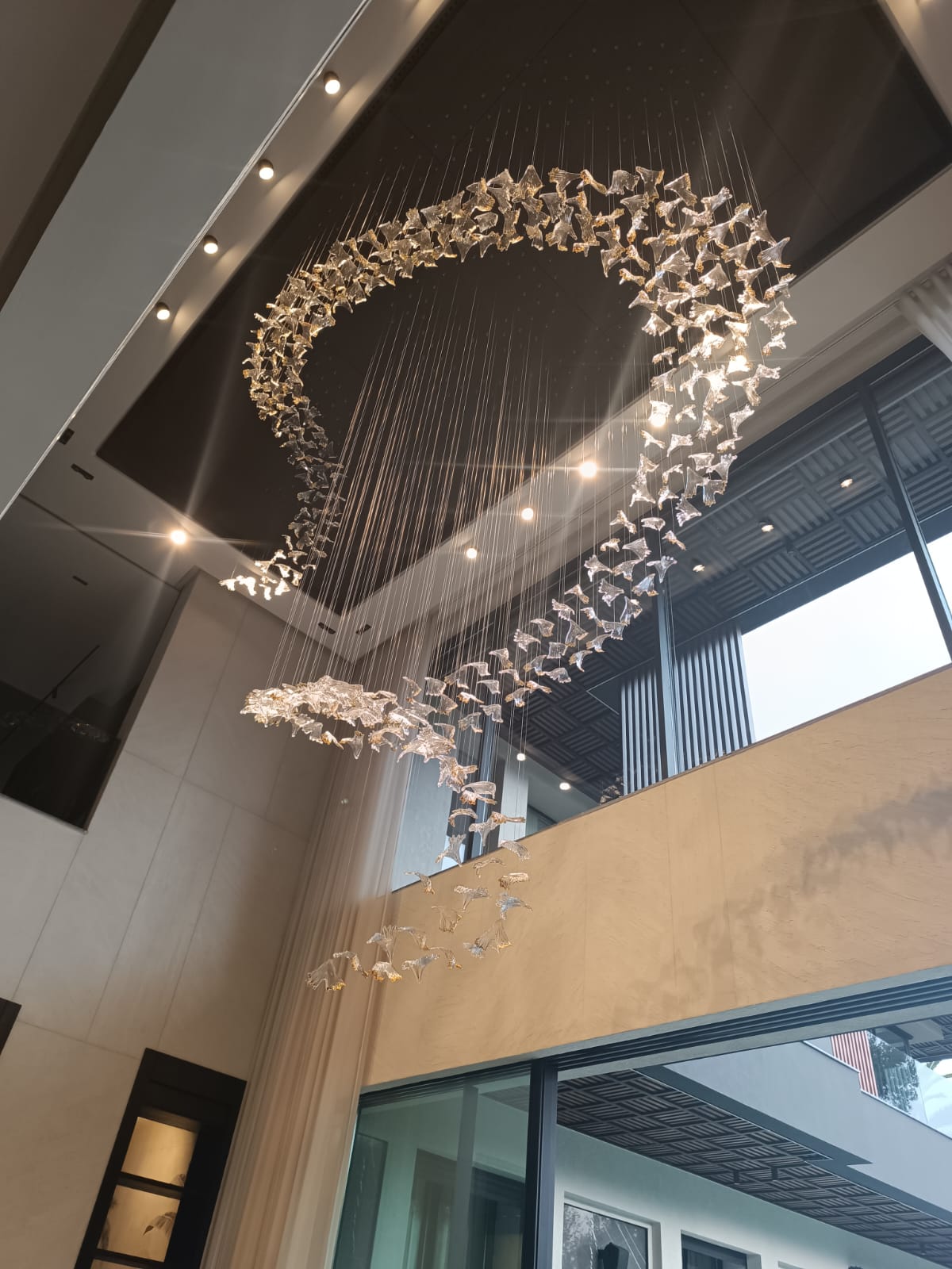 Luminaire fil à fil réalisation 4