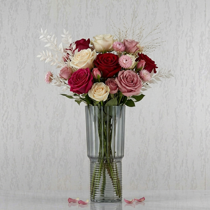 Vase en verre 175/6-7