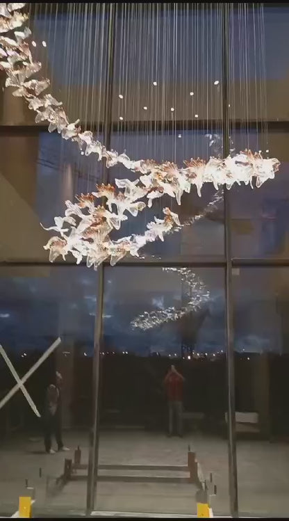 Luminaire fil à fil réalisation 2