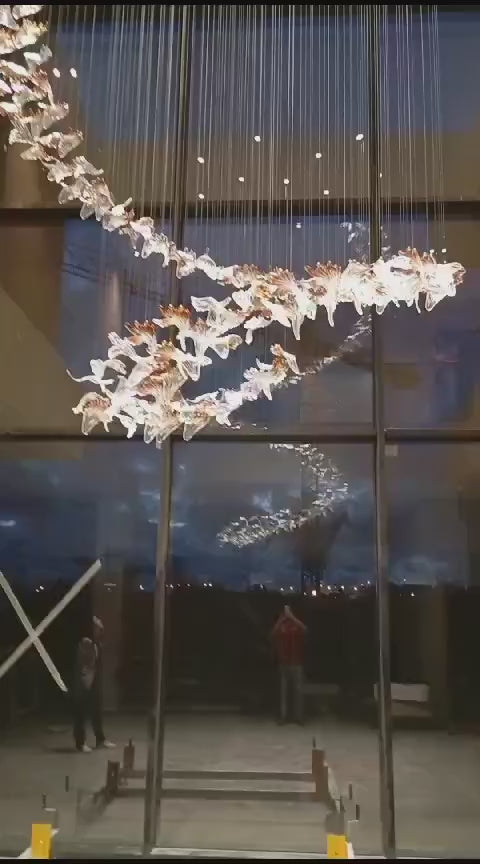 Luminaire fil à fil réalisation 2